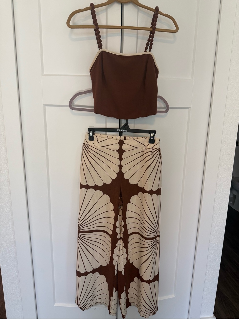 Rose & Olive Brown and Cream Set